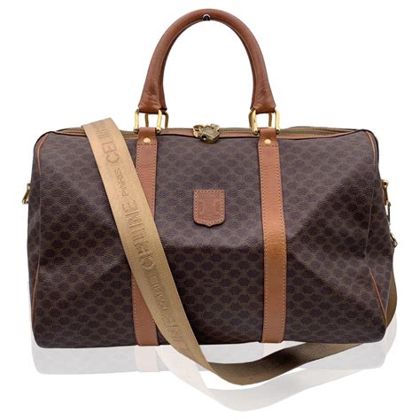 celine vintage duffle bag|celine vintage macadam bag.